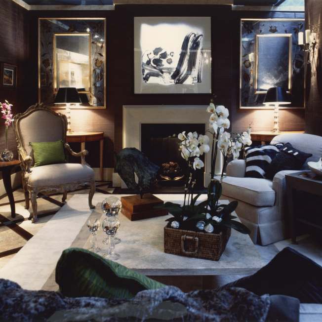 Luxury living room designed by Meltons